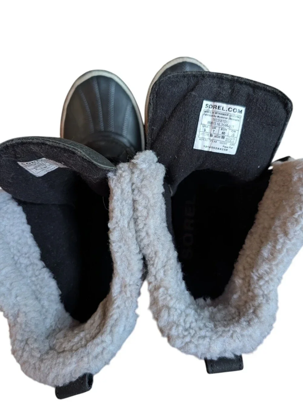 Sorel Out N About Plus Tall Black Waterproof Boots